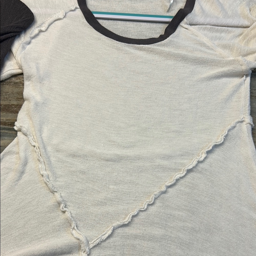 Free People sexy sheer top/ dress Long Sleeve M
